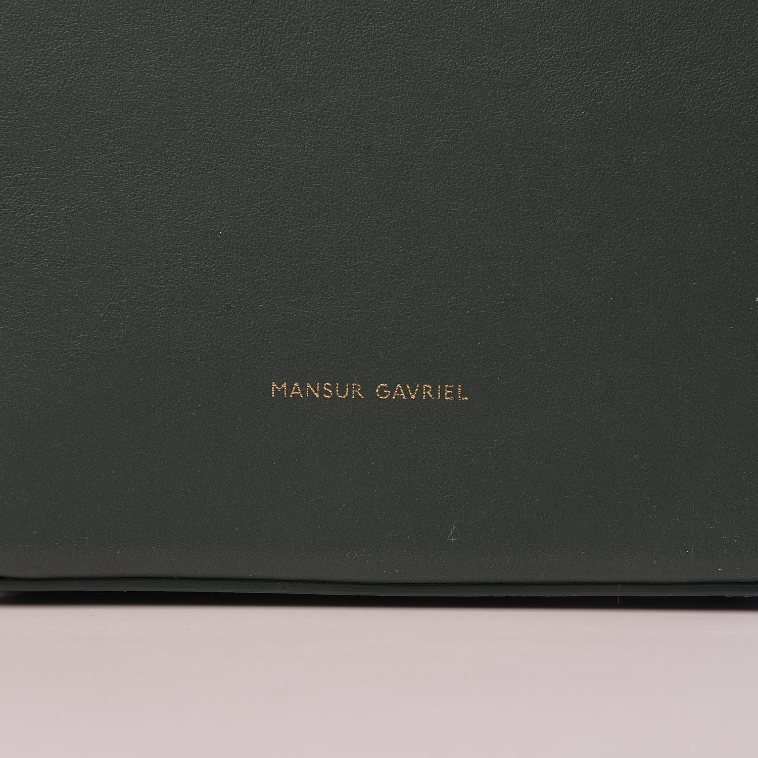 Mansur Gavriel Calfskin Circle Bag Moss 7 of 9