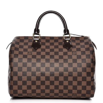 Louis Vuitton Damier Ebene Speedy 30 1 of 7