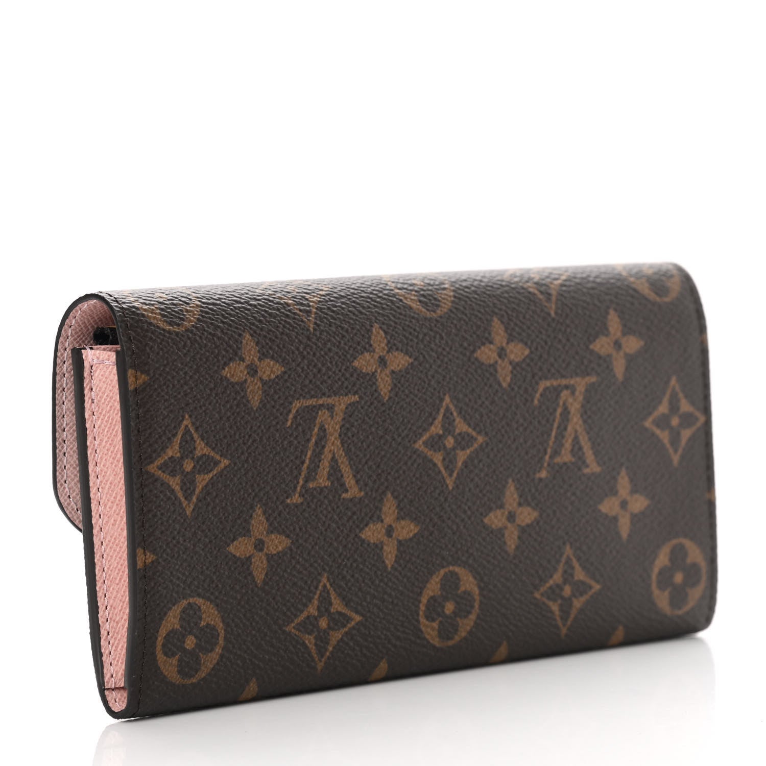 Louis Vuitton Monogram Emilie Wallet Rose Ballerine 3 of 7