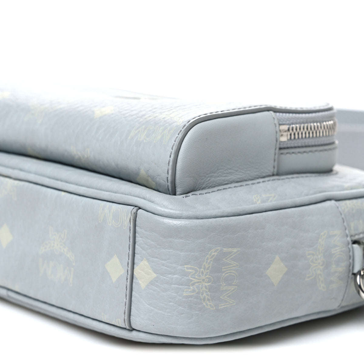 Visetos Monogram Small Aren Crossbody Sky