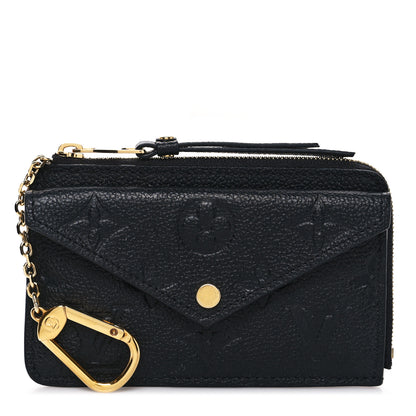 Louis Vuitton Empreinte Recto Verso Card Holder Black 1 of 6