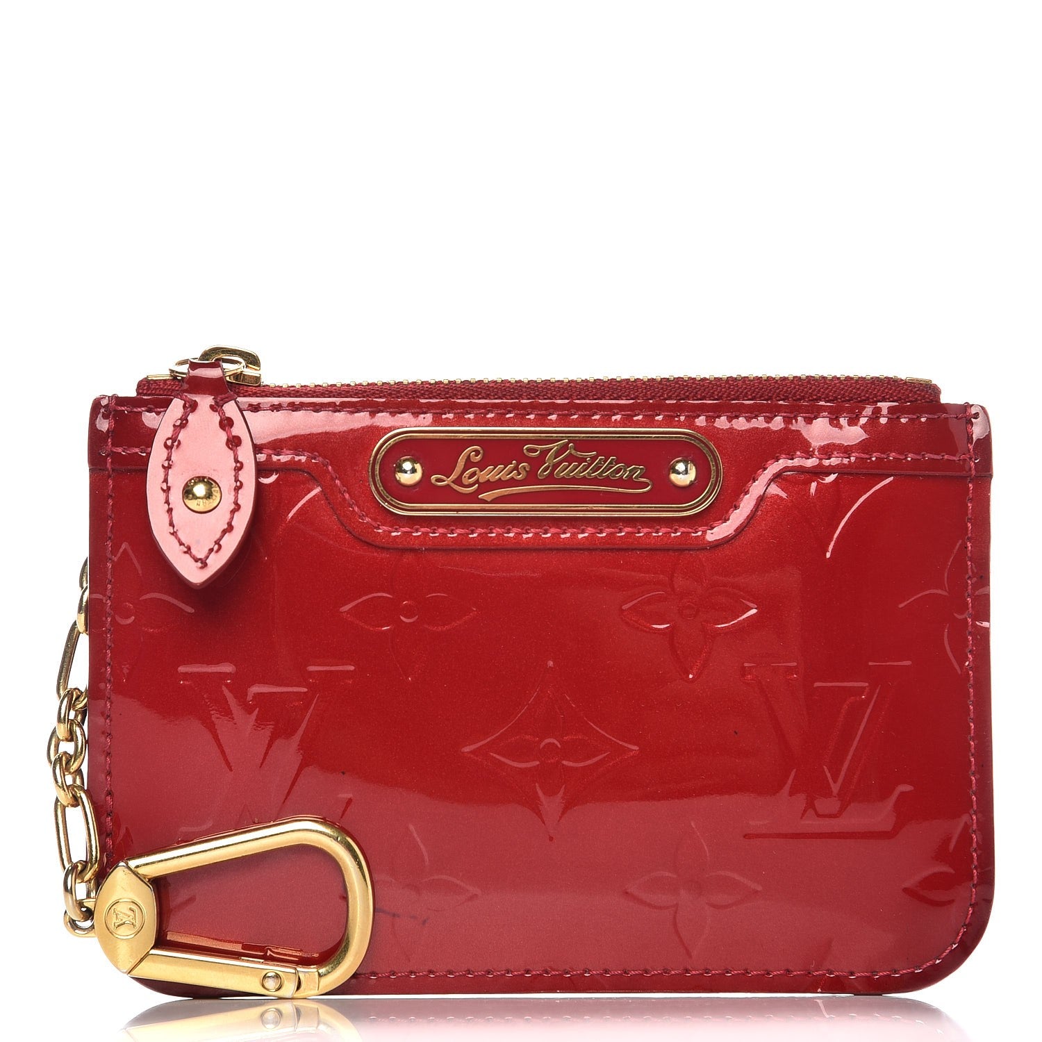Louis Vuitton Vernis Key Pouch Pomme D'Amour 1 of 7