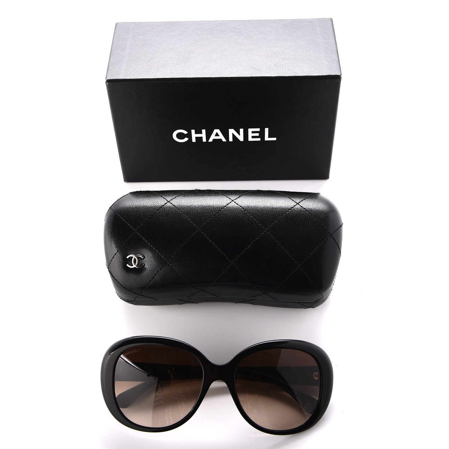 Signature Oval Sunglasses 5312 Black