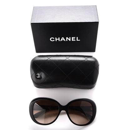 Chanel Signature Oval Sunglasses 5312 Black 9 of 9