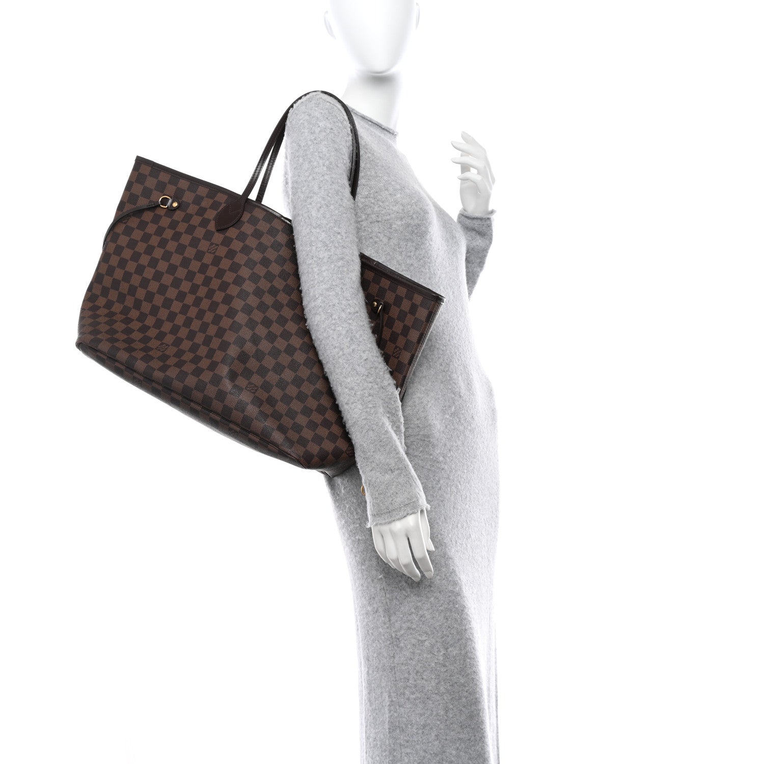 Louis Vuitton Damier Ebene Neverfull GM 2 of 10