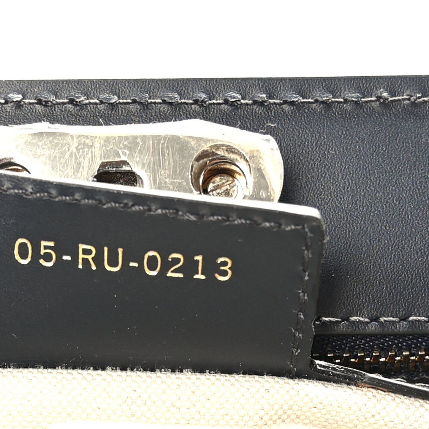 Oblique Key Bag Blue