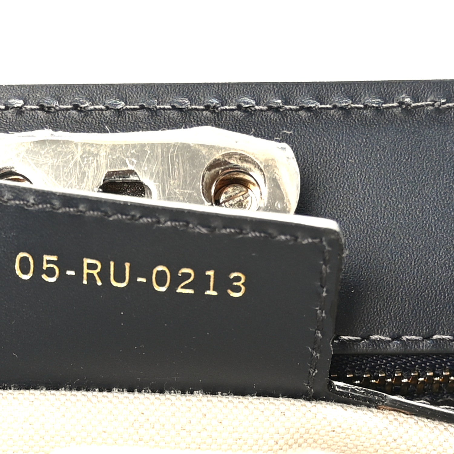 Christian Dior Oblique Key Bag Blue 7 of 9