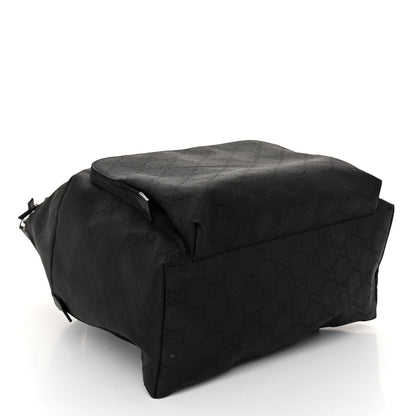 Gucci Nylon Monogram Medium Backpack Black 4 of 9
