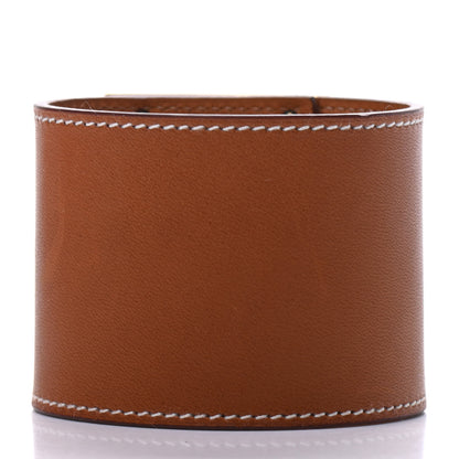Hermes Barenia Kelly Extreme Dog Bracelet S Fauve 3 of 6