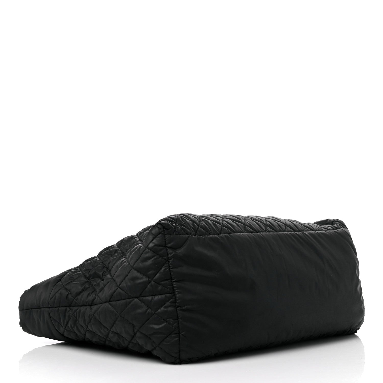 Chanel Nylon Quilted Large Coco Cocoon Tote Black 4 of 14