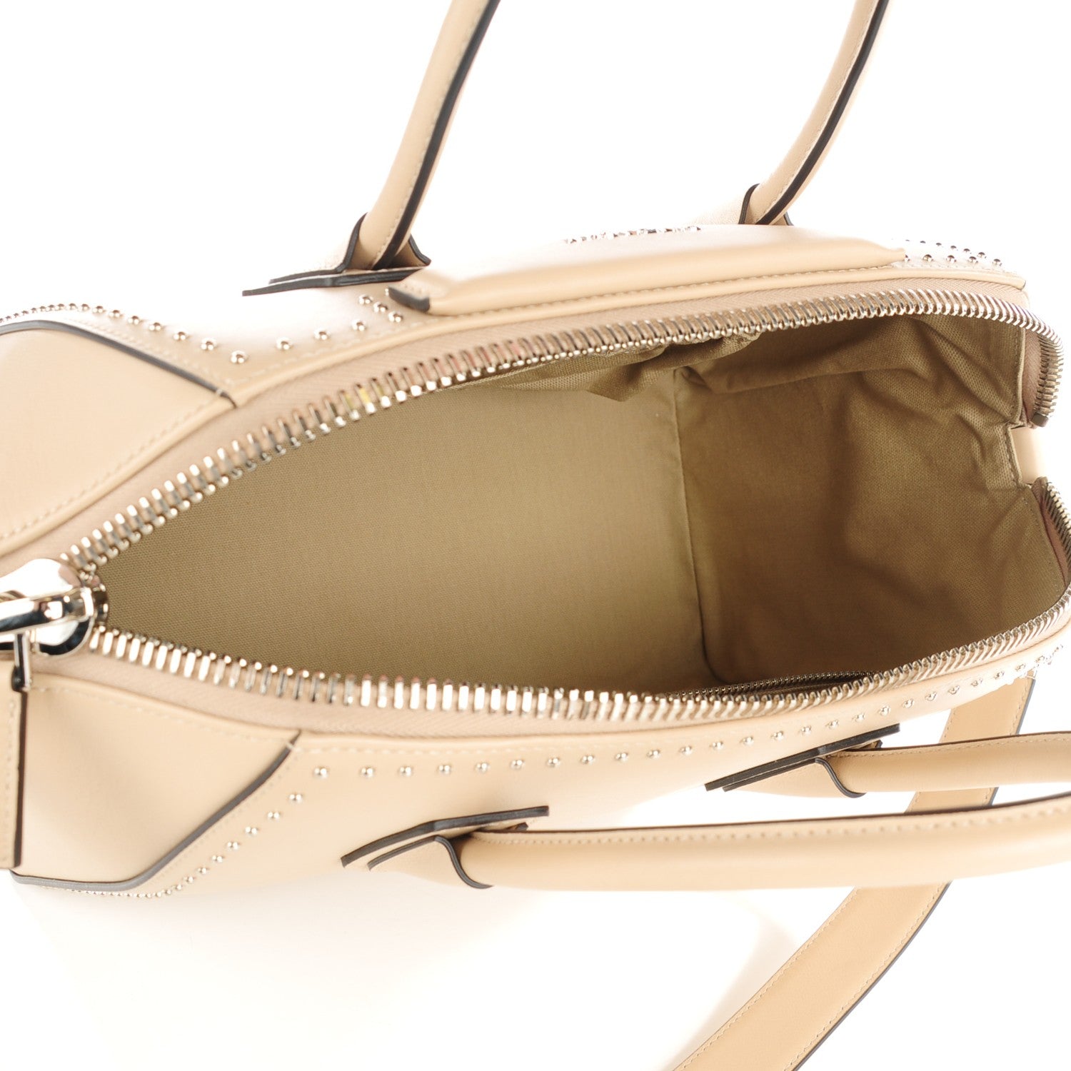 Givenchy Calfskin Medium Studded Antigona Beige Buff 5 of 7