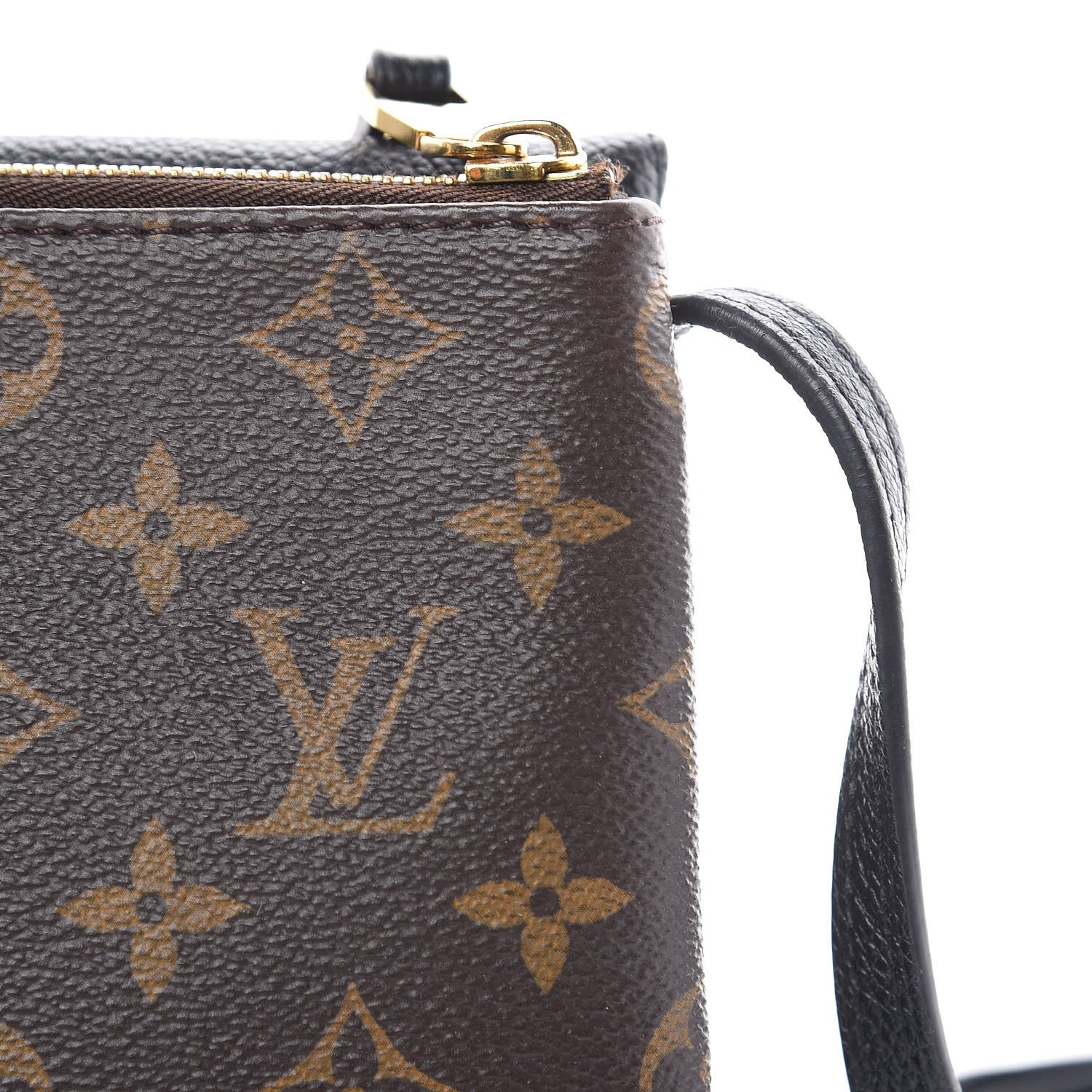 Louis Vuitton Monogram Twice Pochette Black 9 of 10