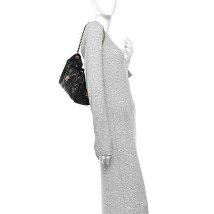 Chanel Caviar Quilted Mini Chanel 25 Handbag Black 2 of 12