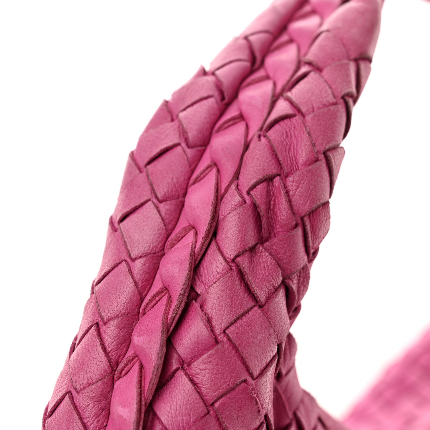 Bottega Veneta Nappa Intrecciato Medium Veneta Hobo Fuchsia 12 of 12