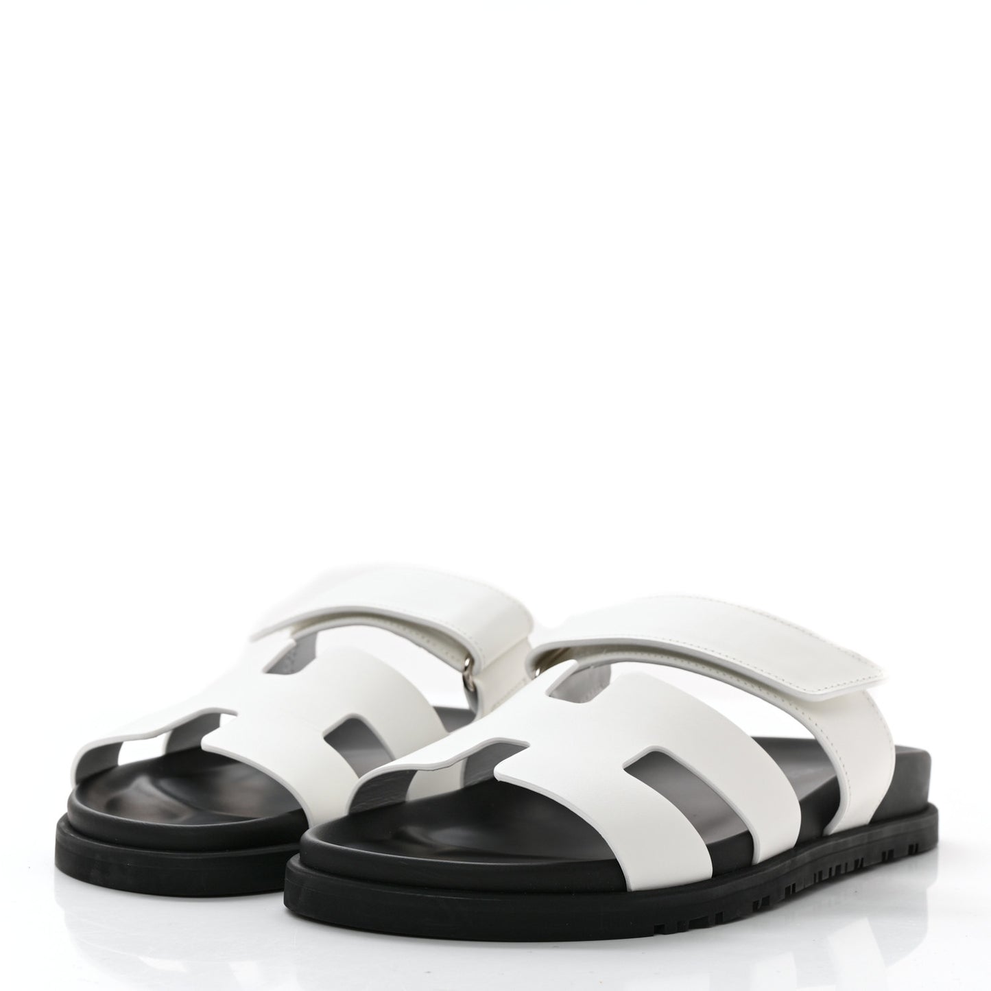 Calfskin Womens Chypre Sandals 37.5 White