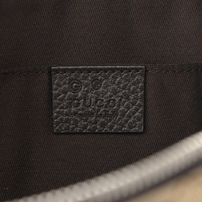 Gucci Monogram Belt Bag Dark Brown 6 of 12