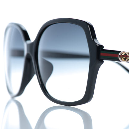 Gucci Cat Eye Sunglasses GG3595/F Black 7 of 8