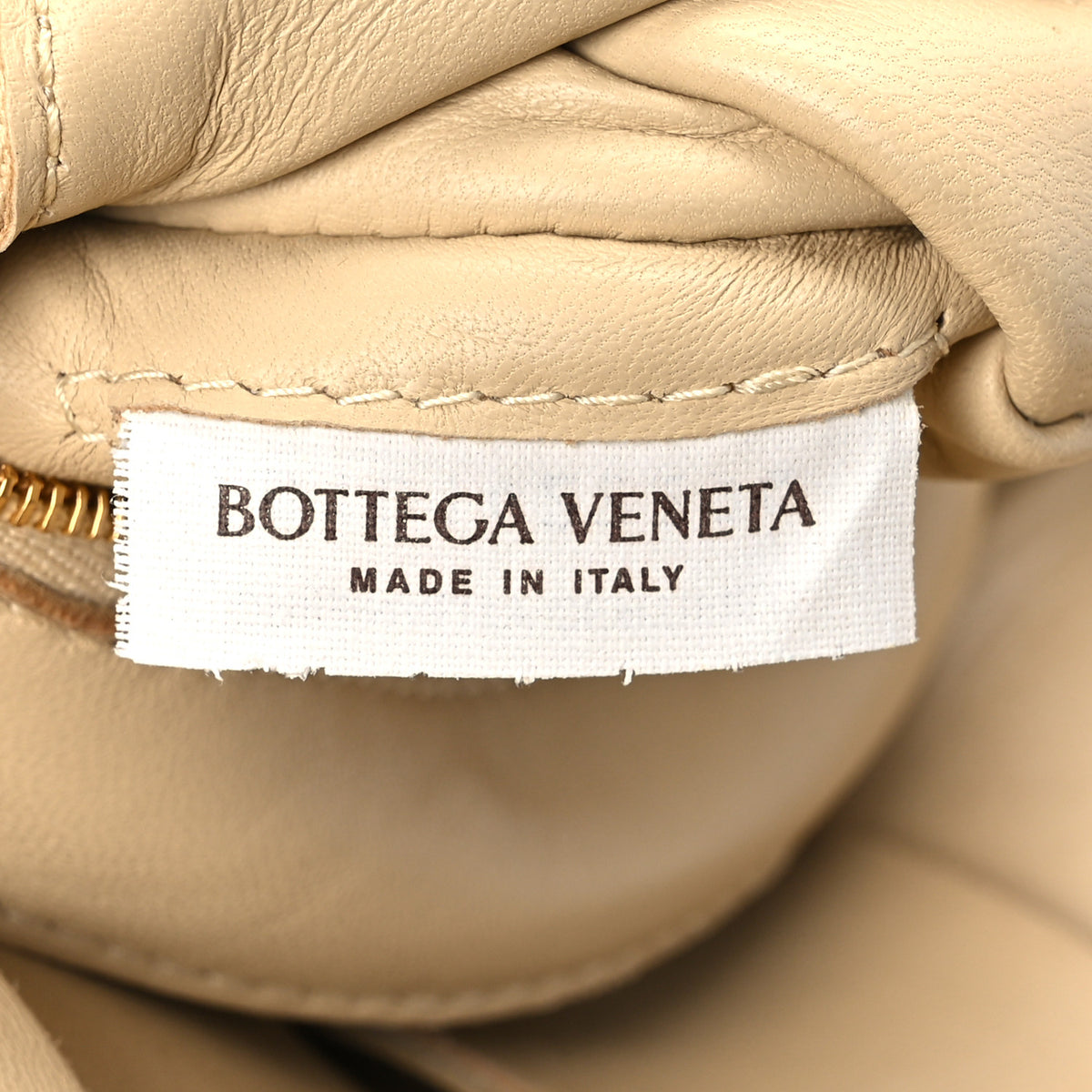 Grained Calfskin Maxi Intrecciato Cassette Crossbody Bag Porridge