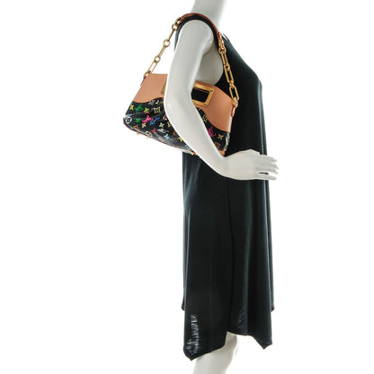 Louis Vuitton Monogram Multicolor Judy PM Black 2 of 7