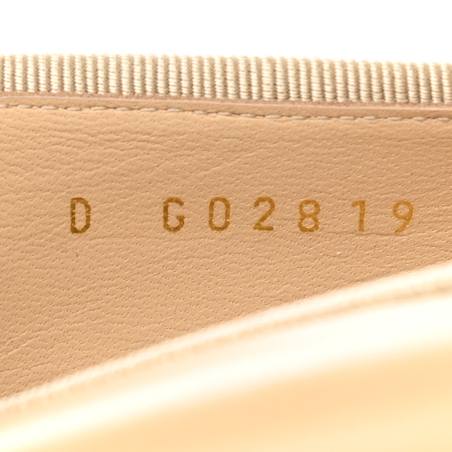 Chanel Lambskin Cap Toe Ballerina Flats 38.5 Beige Black 6 of 9