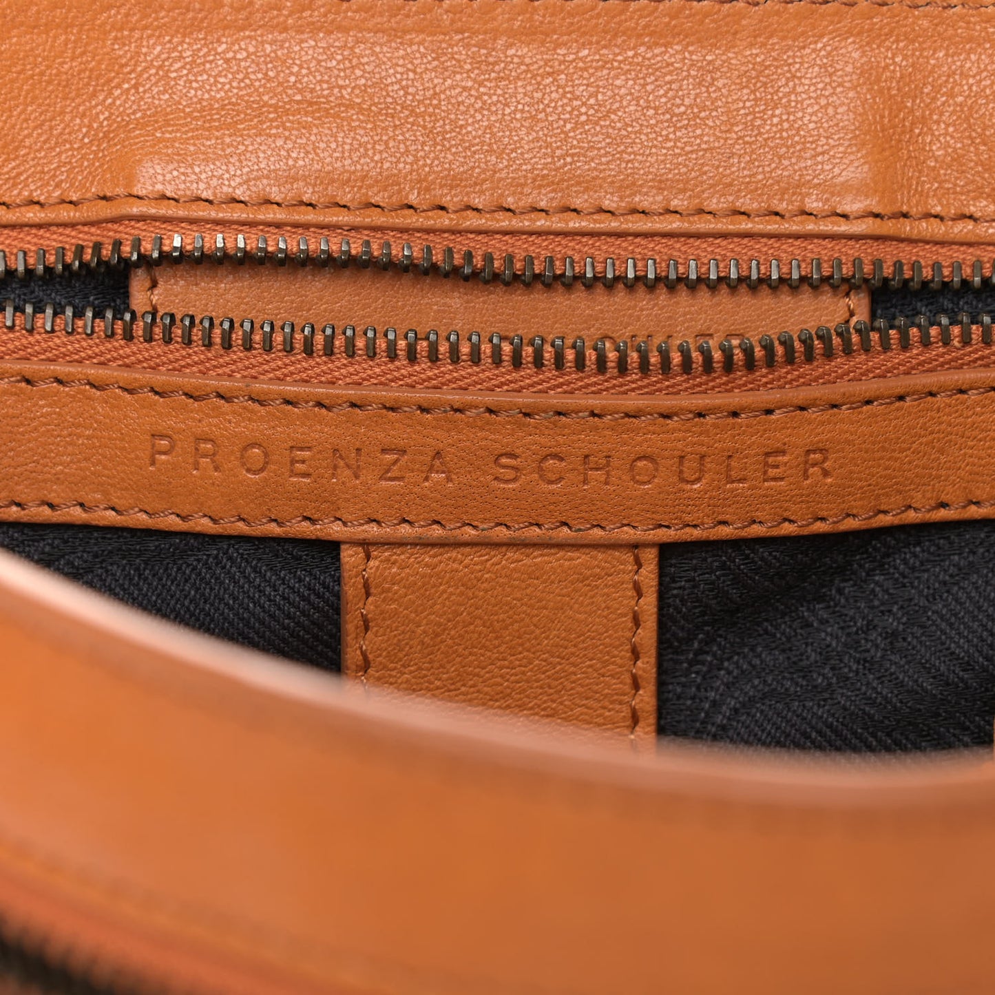 Lambskin Medium PS1 Satchel Saffron