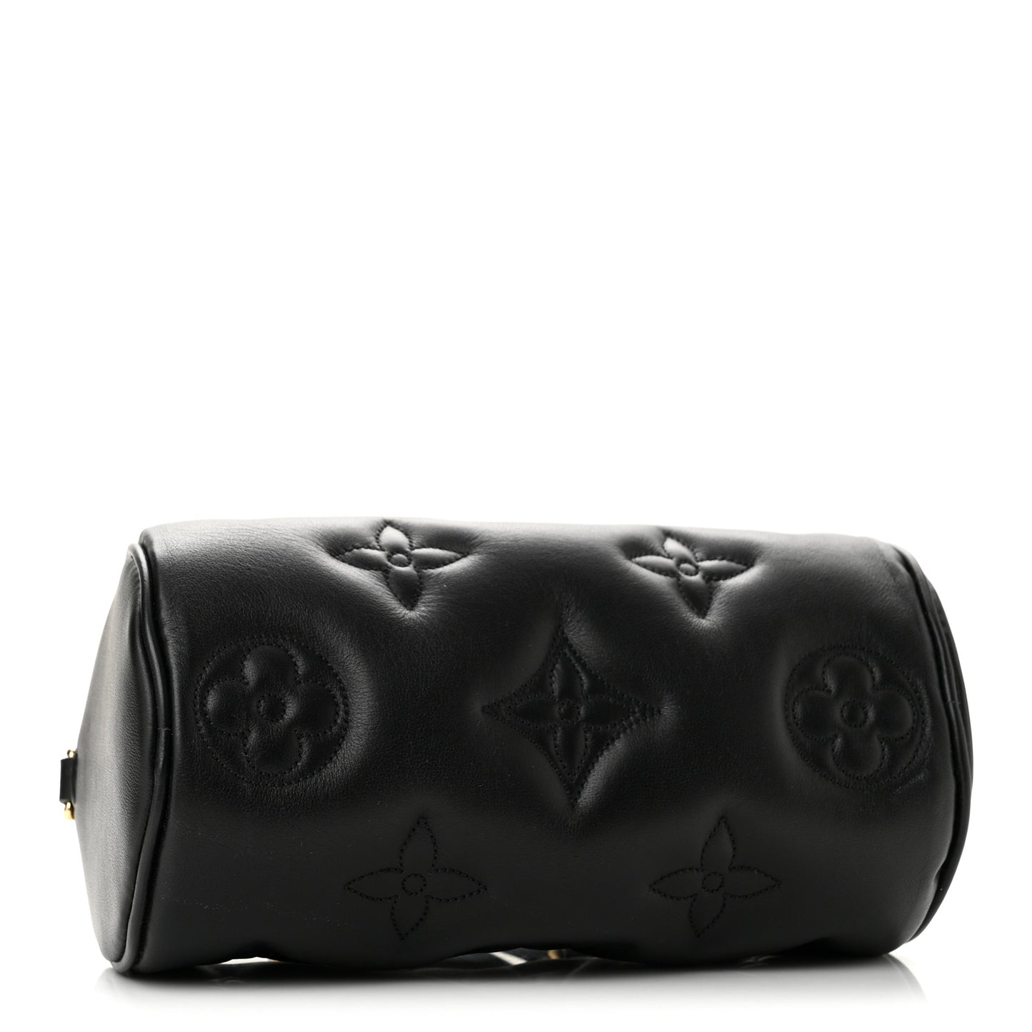 Calfskin Bubblegram Papillon BB Black