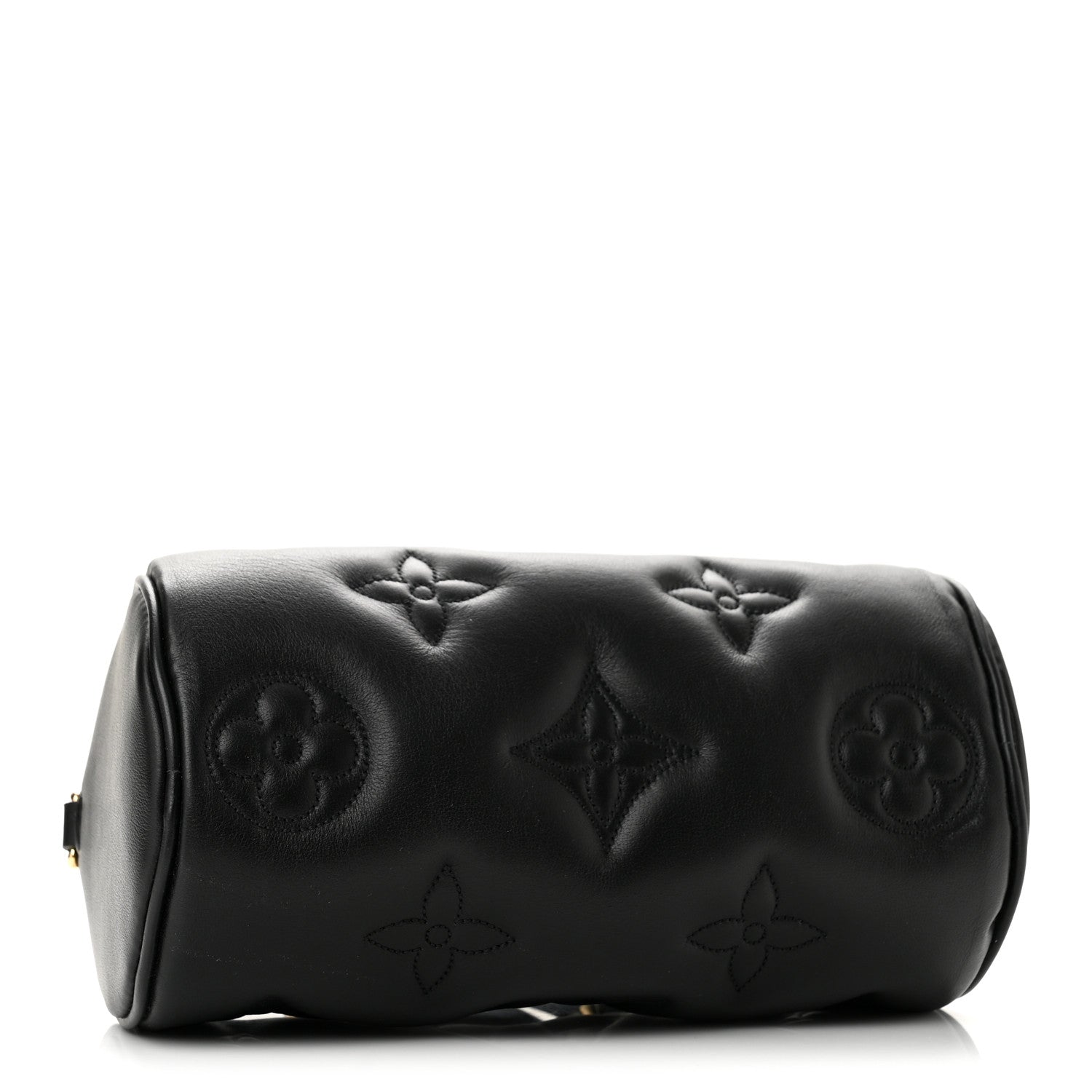 Louis Vuitton Calfskin Bubblegram Papillon BB Black 3 of 10