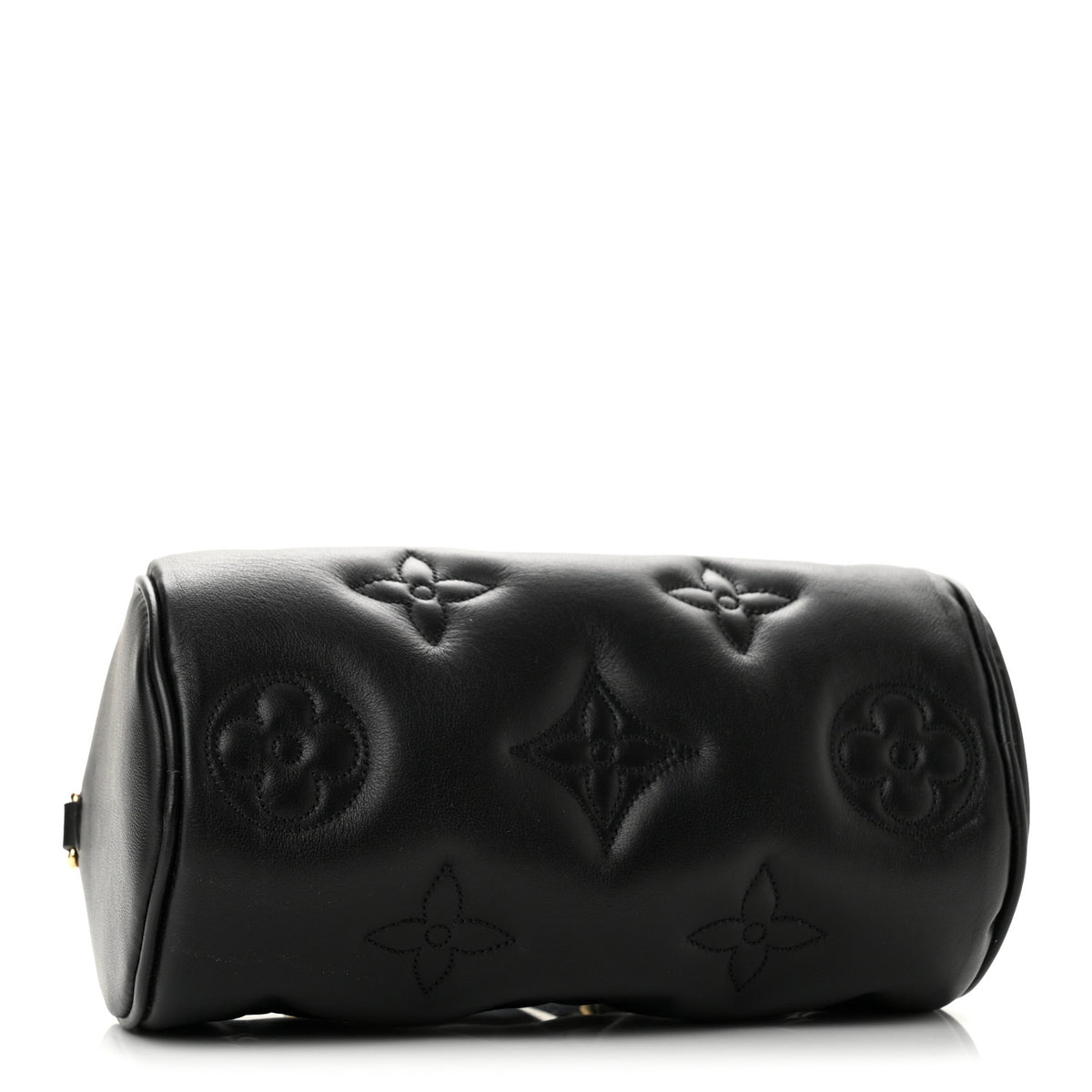 Calfskin Bubblegram Papillon BB Black