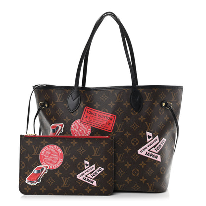 Louis Vuitton Monogram My LV World Tour Neverfull MM 1 of 12