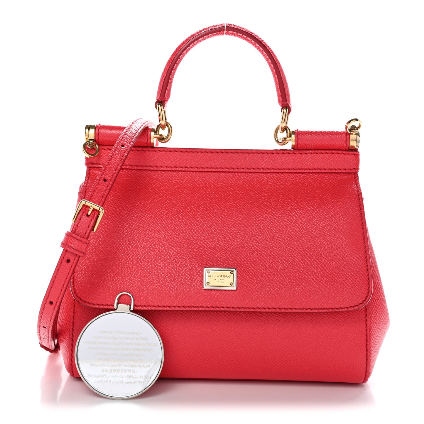 Dauphine Small Miss Sicily Satchel Roso