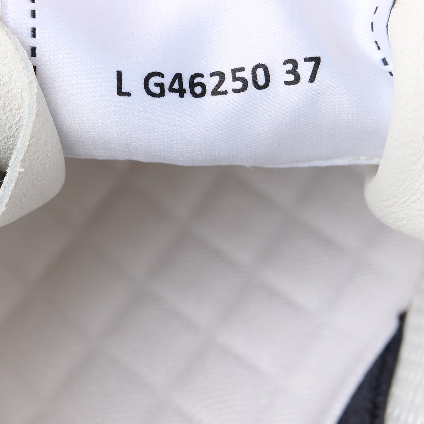 Laminated Calfskin Suede CC Sneakers 37 Silver Light Grey