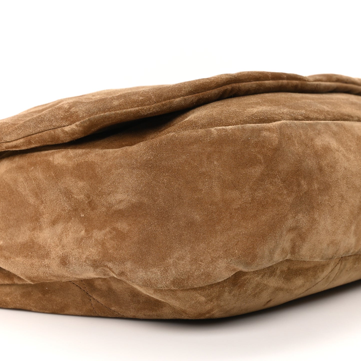 Suede Matelasse Monogram Large Jamie 4.3 Golden Leaf