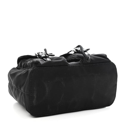 Prada Nylon Vela Mini Crossbody Backpack Black 4 of 13
