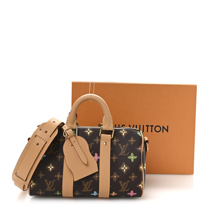 Louis Vuitton Monogram Craggy Keepall Bandouliere 25 Chocolate 10 of 10