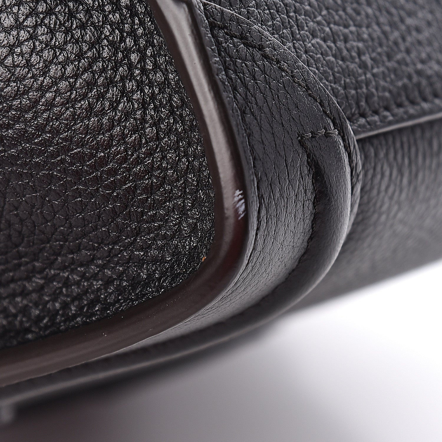Celine Drummed Calfskin Nano Luggage Black 11 of 11