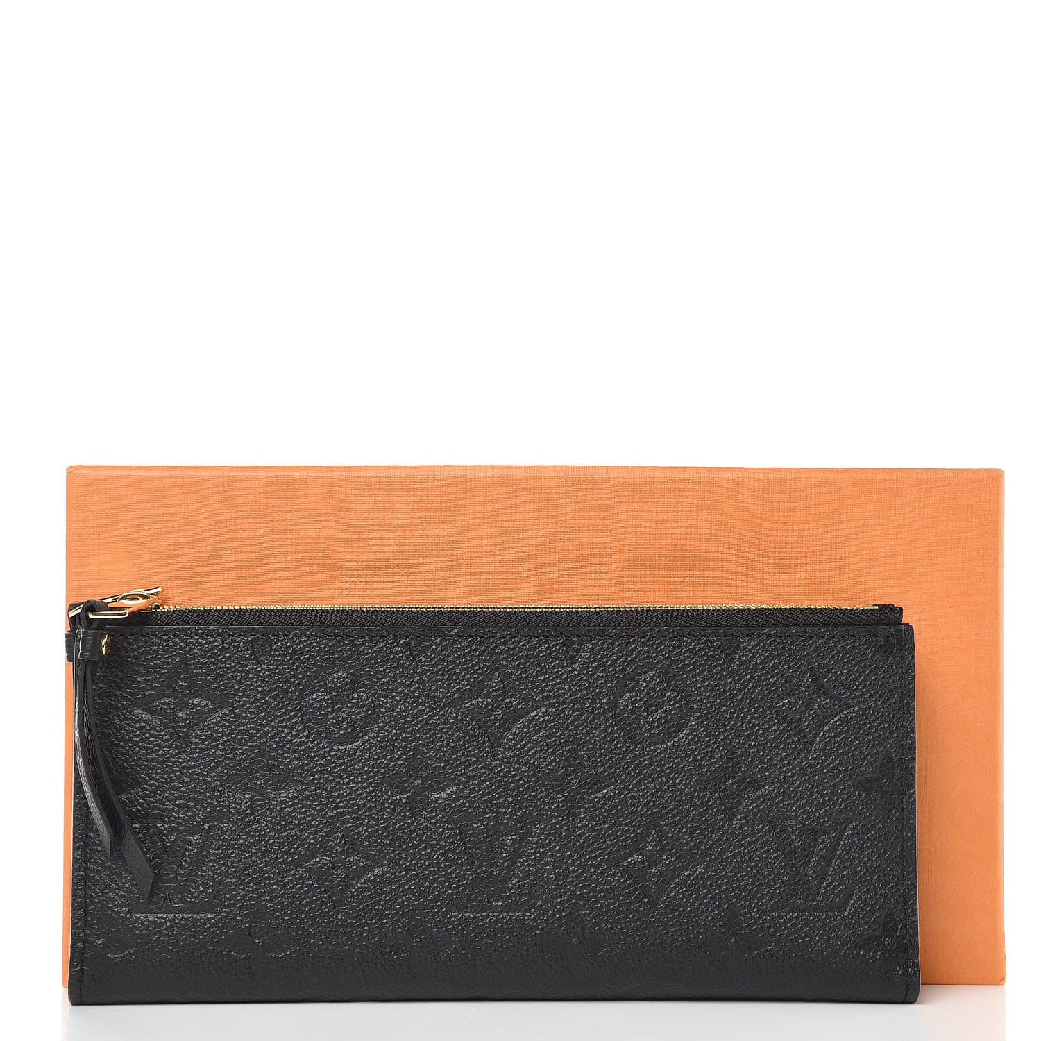 Louis Vuitton Empreinte Adele Wallet Black 7 of 7