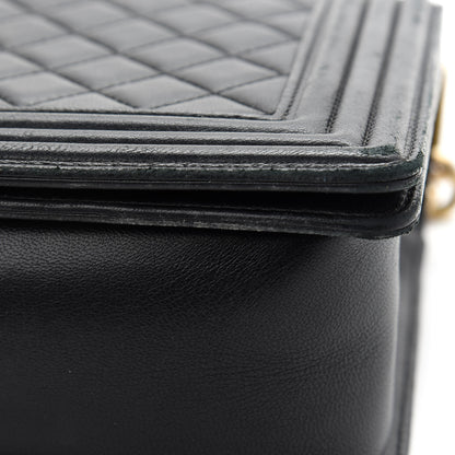 Chanel Lambskin Quilted New Medium Boy Flap Black 11 of 11