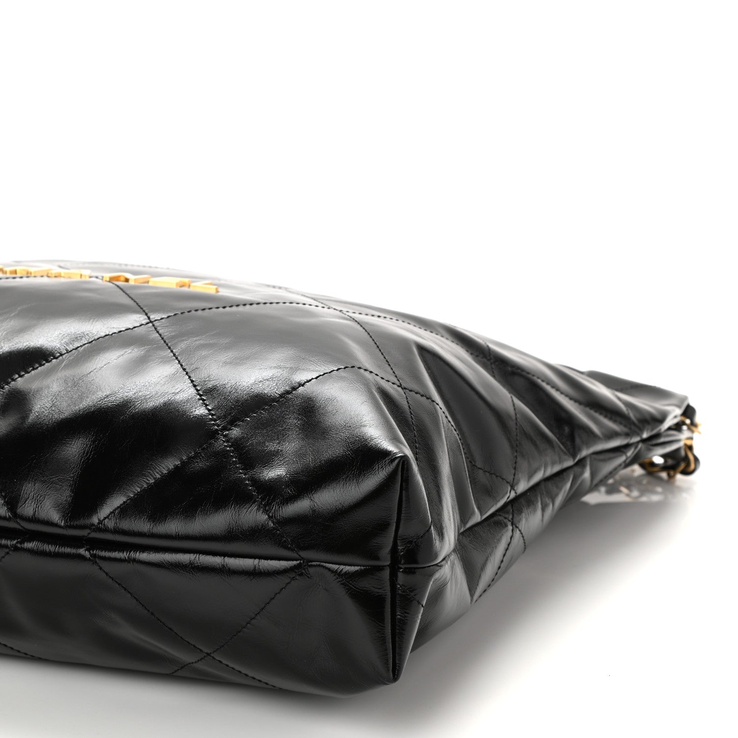 Chanel Glazed Calfskin Quilted Chanel 22 Black 11 of 11