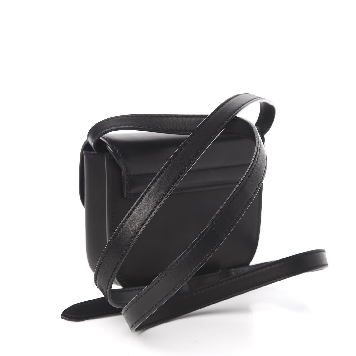 Saint Laurent Smooth Calfskin Mini Classic Monogram Kaia Satchel Black 3 of 11