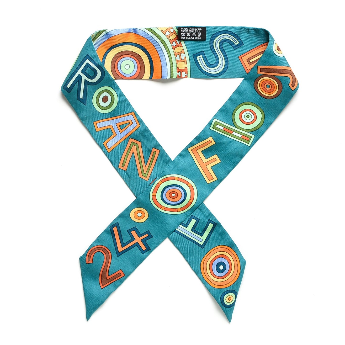 Silk Tohu Bohu Twilly Bleu Canard Multicolor