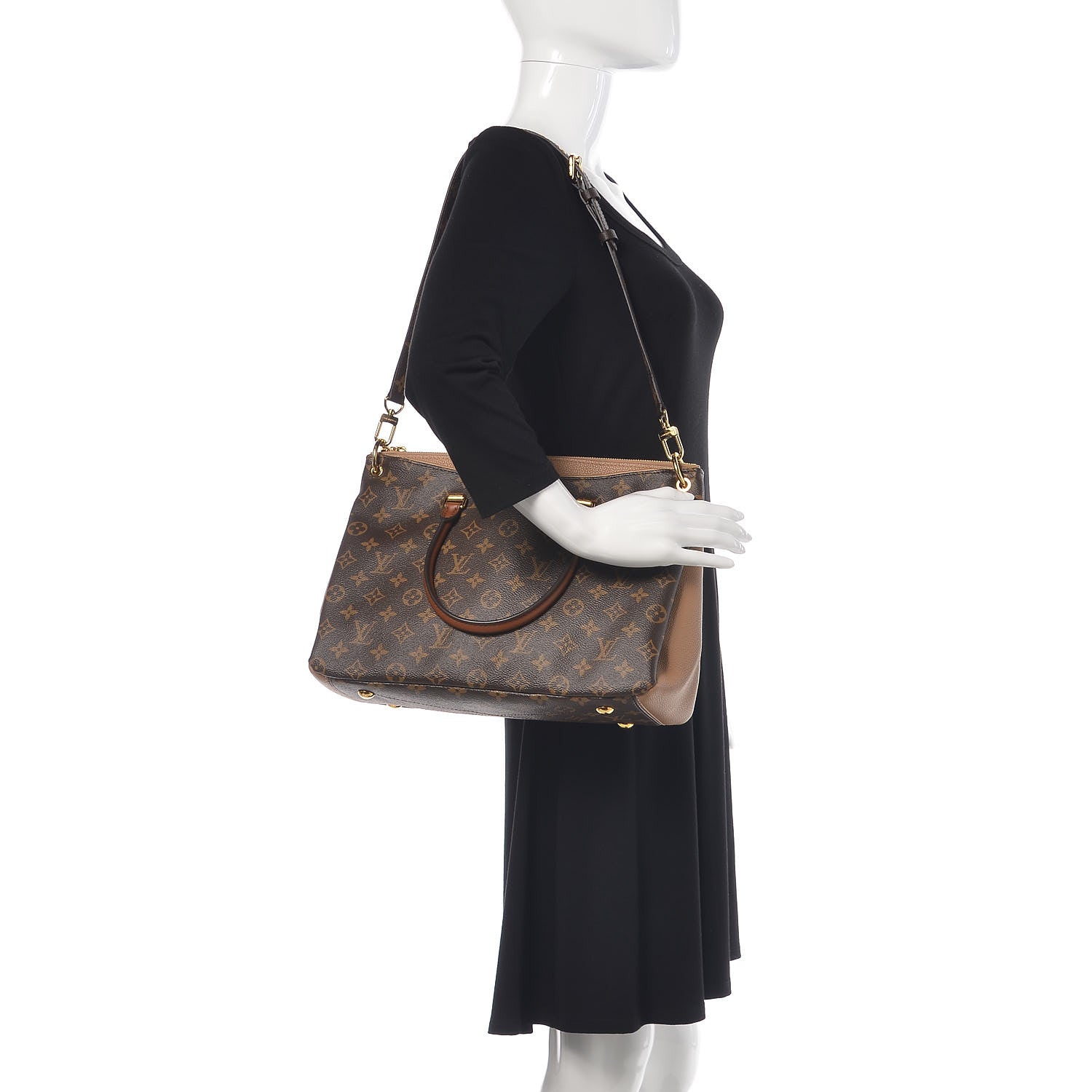 Louis Vuitton Monogram Pallas Full Sesame 2 of 8