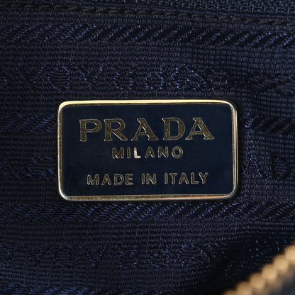 Prada Nylon Tessuto Impuntu Quilted Flap Shoulder Bag Blue 6 of 11