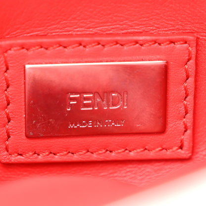Fendi Nappa Studded Mini Peekaboo Iconic Satchel Grey Multicolor Ardesia Fiamma 7 of 10