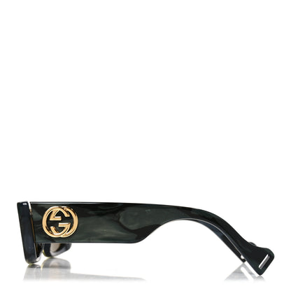 Gucci Acetate Rectangular GG0516S Sunglasses Green Bronze 3 of 7