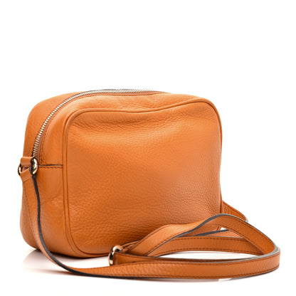 Gucci Pebbled Calfskin Small Soho Disco Bag Curcuma 3 of 11