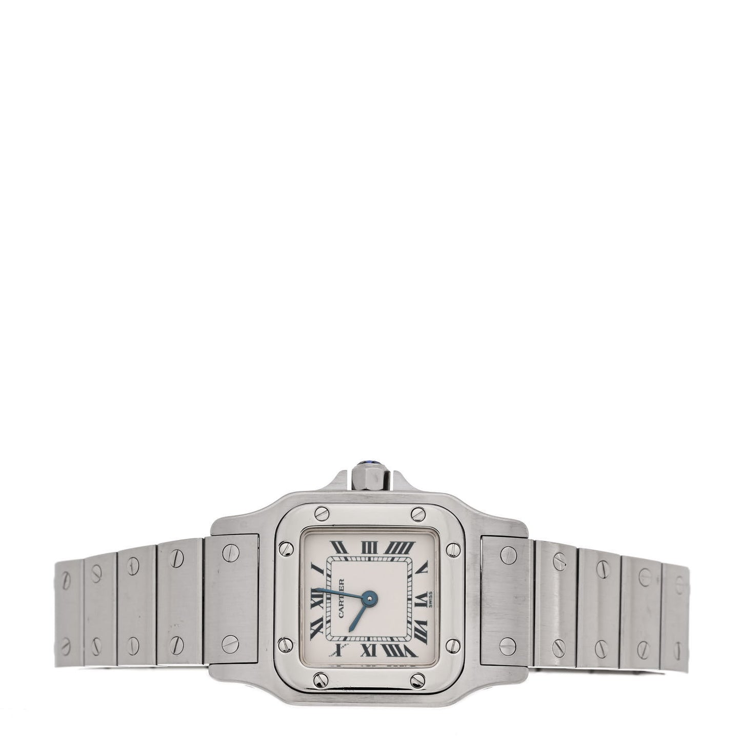 Stainless Steel 24mm Santos de Cartier Galbee Quartz Watch
