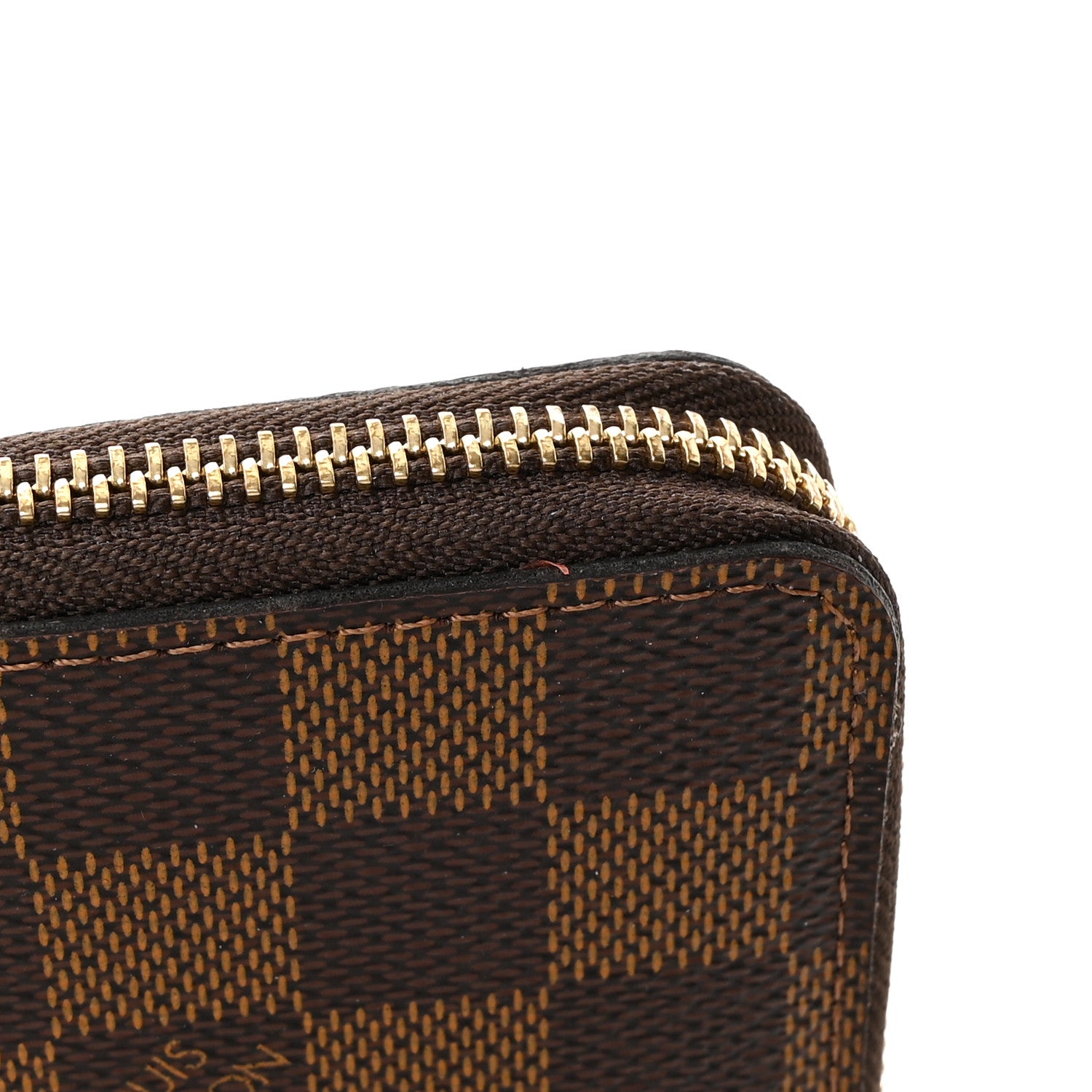 Louis Vuitton Damier Ebene Clemence Wallet Cherry 8 of 9