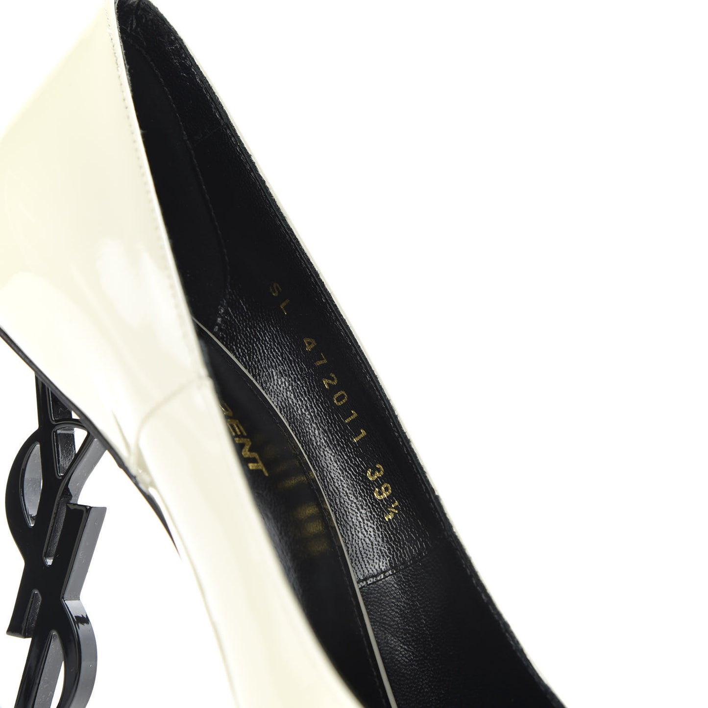 Calfskin Opyum 100 Pumps 39.5 White
