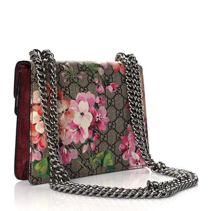 Gucci GG Supreme Monogram Blooms Mini Dionysus Shoulder Bag Beige Multicolor Dry Rose 3 of 14