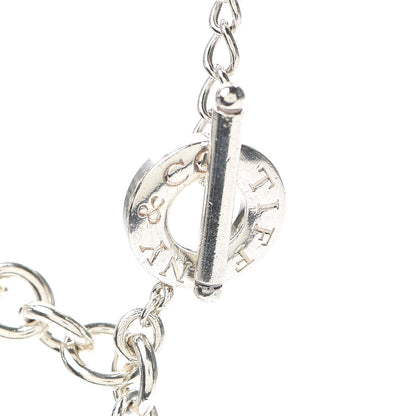Tiffany Sterling Silver Heart Tag Toggle Necklace 4 of 5